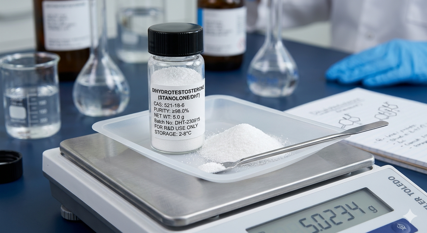 Dihydrotestosterone (StanoloneDHT) Powder