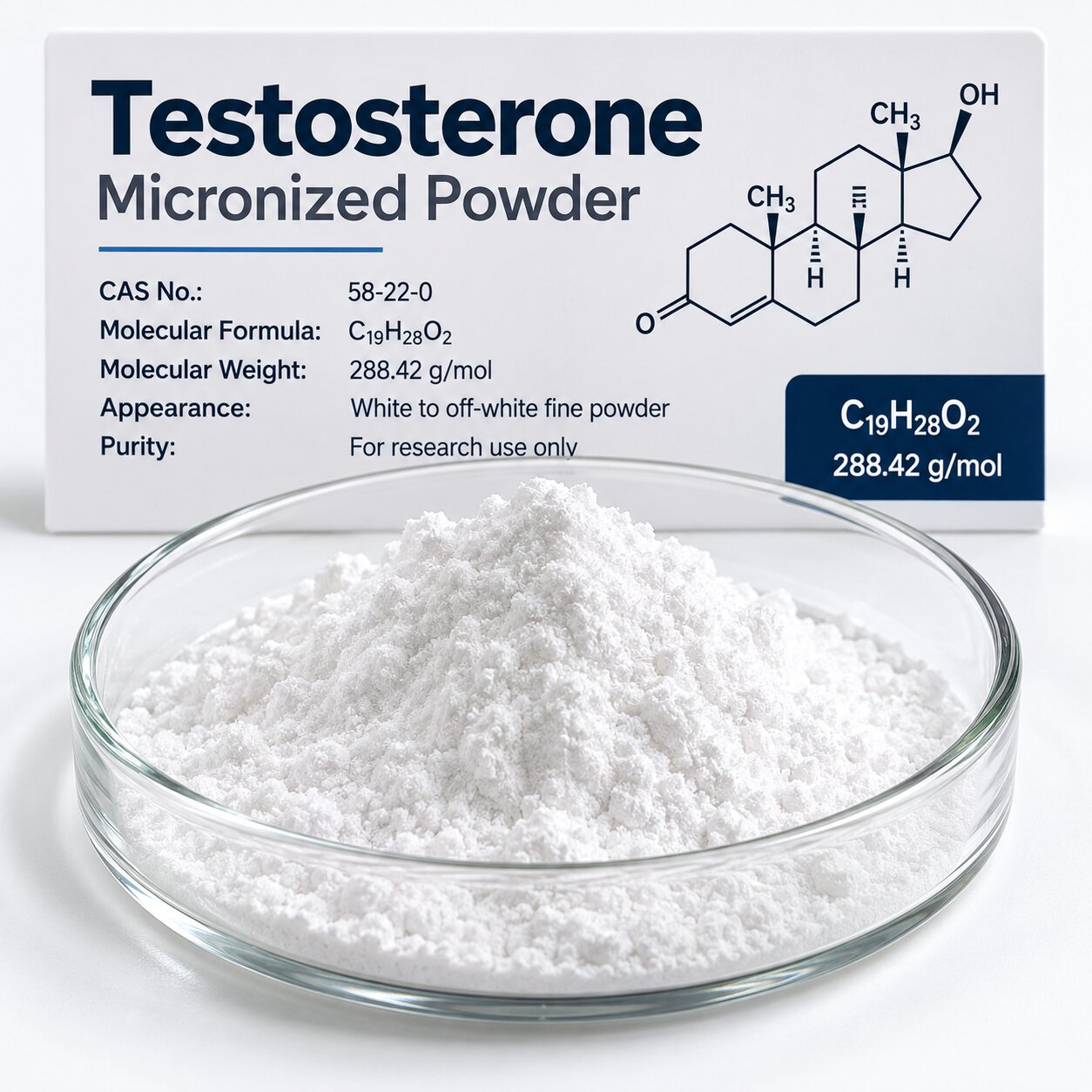Testosterone Micronized Powder