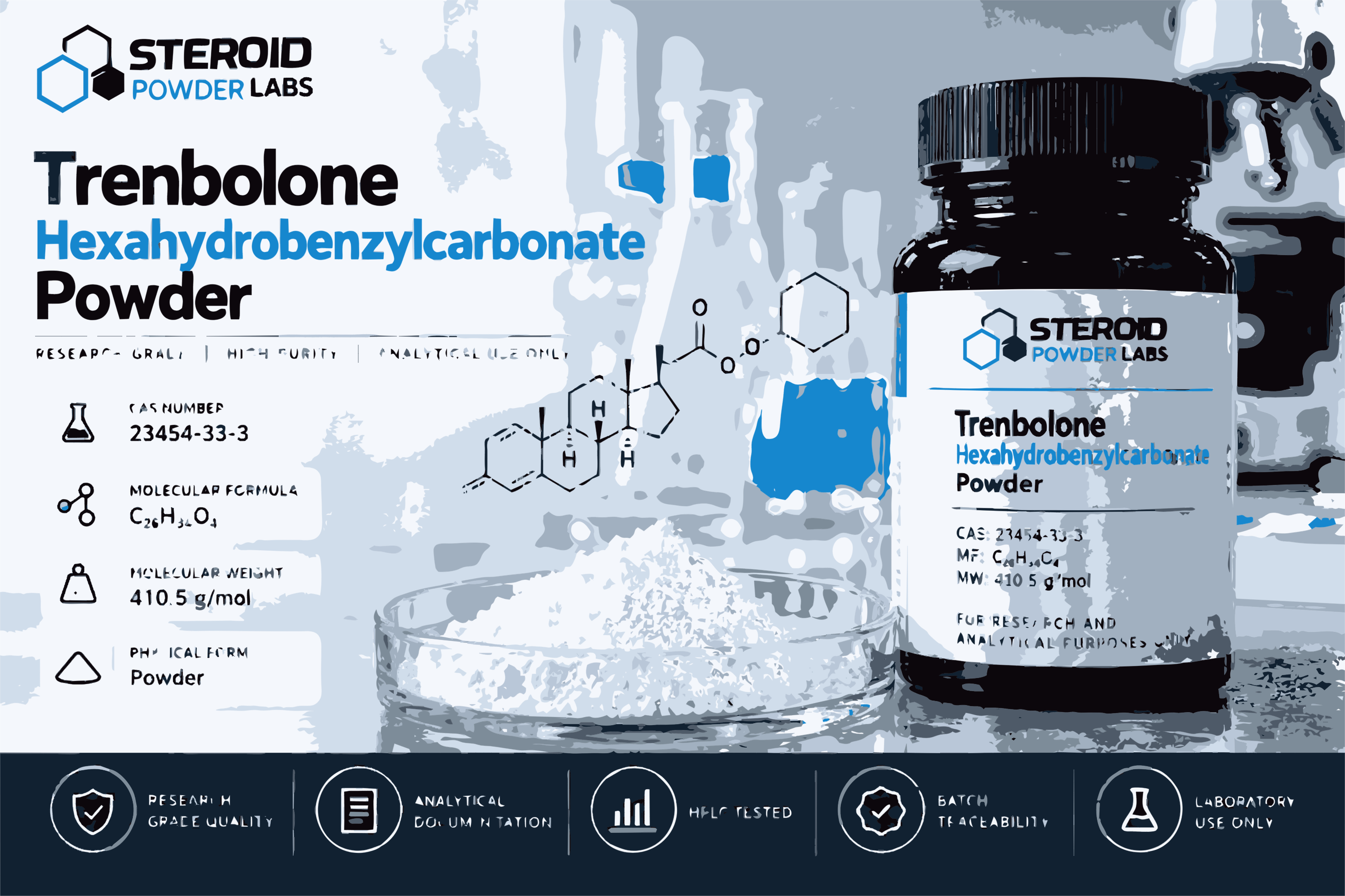 Research-Grade Trenbolone Powder